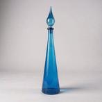 Karaf - Blenko - tegen kostprijs - Decanter BLENKO jaren 60, Antiek en Kunst, Antiek | Glas en Kristal