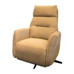 Nieuwe relaxfauteuil met ACCU in stof, nu scherp geprijsd!, Verzenden, Minder dan 75 cm, Stof, Nieuw