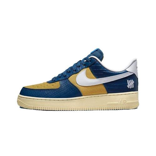 Nike Air Force 1 Low SP Undefeated 5 On It Blue Yellow Croc, Kleding | Heren, Schoenen, Verzenden