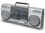 Muse M-380GBS - Ghettoblaster - FM CD cassette USB SD, Verzenden, Zo goed als nieuw