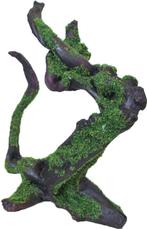 Polyresin ornament wortelhout bruin met mos 23 cm - Gebr. de, Dieren en Toebehoren, Vissen | Aquaria en Toebehoren, Nieuw, Verzenden