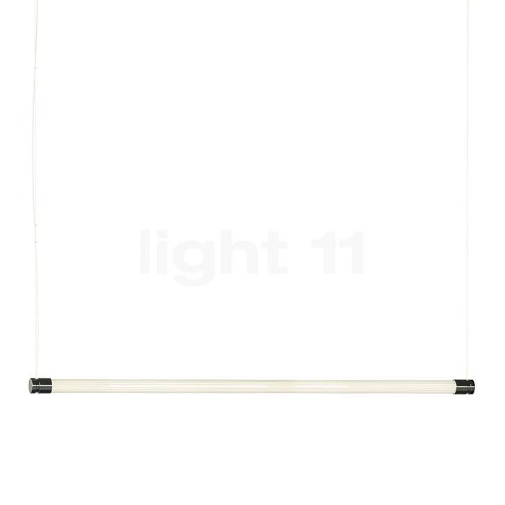 Fontana Arte Oort Hanglamp horizontaal LED, nikkel - 148 cm, Huis en Inrichting, Lampen | Hanglampen, Nieuw, Verzenden