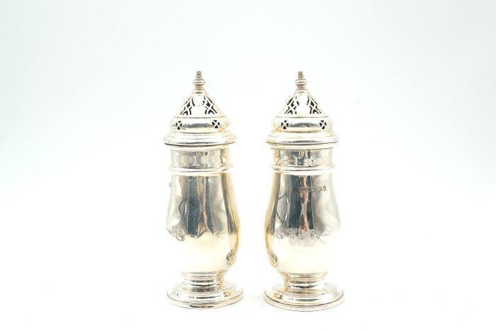 Mappin & Webb LTD - Suikerkom - .925 zilver - Set, Antiek en Kunst, Antiek | Goud en Zilver