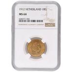 Nederland. Wilhelmina. 10 Gulden 1912 - MS 64, Postzegels en Munten, Munten | Nederland