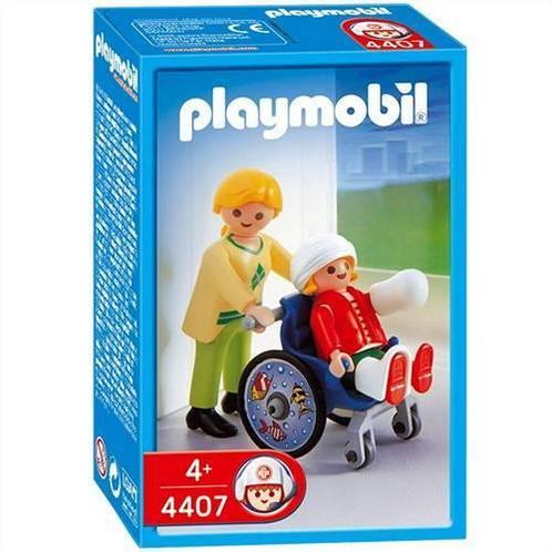 Playmobil Kind met Rolstoel – 4407 (Nieuw), Kinderen en Baby's, Speelgoed | Playmobil, Nieuw, Verzenden