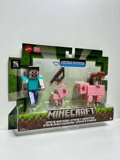 Mattel - Action figure Minecraft 15th Anniversary Deluxe, Spelcomputers en Games, Spelcomputers | Overige Accessoires