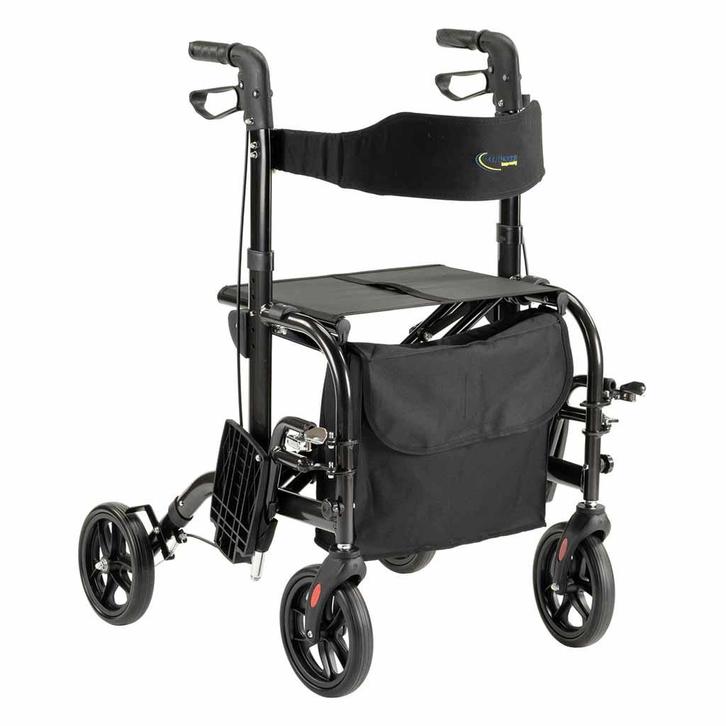 Duo rollator (rollator & rolstoel in 1), Diversen, Braces, Nieuw, Ophalen of Verzenden