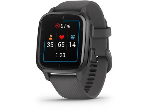 Garmin Venu Sq 2, 40mm, Grijs (Grijs), Sieraden, Tassen en Uiterlijk, Smartwatches, Zo goed als nieuw, Verzenden