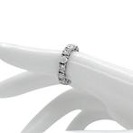 Zonder Minimumprijs - Ring - 14 karaat Witgoud - 4.06ct. tw., Sieraden, Tassen en Uiterlijk, Ringen, Nieuw