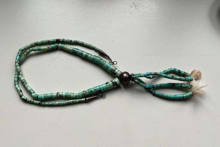 Kraal - Noord Amerika - Navajo-halsketting, Antiek en Kunst, Kunst | Niet-Westerse kunst