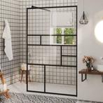 Zwarte Inloopdouche | 100cm | OP = OP | Topdeal Badkamer!, Ophalen of Verzenden, Nieuw, Met douche