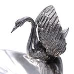 Dienblad - Schelp en Zwaan - Groot - .925 zilver