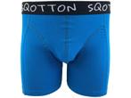Boxershort - SQOTTON® - Basic - Aqua Blauw, Kleding | Heren, Ondergoed, Verzenden