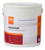 Muurverf binnen en buiten 10 ltr Wit | Mat, Nieuw, Verzenden