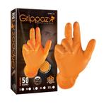 Grippaz Nitrile Fishscale 240mm 6mil 50pcs box Orange S..., Verzenden, Nieuw