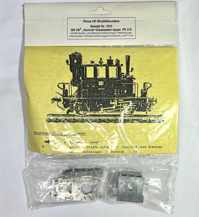 Röwa H0 - 1010 - Stoomlocomotief (1) - „Normal”-Glaskasten, Hobby en Vrije tijd, Modeltreinen | H0