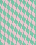 Viscose/Nylon Twill Kronkels Petol, Hobby en Vrije tijd, Stoffen en Lappen, Nieuw, Overige kleuren