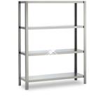 Rvs stelling 4 hoog 1300x400x1800 mm, Verzenden, Nieuw in verpakking
