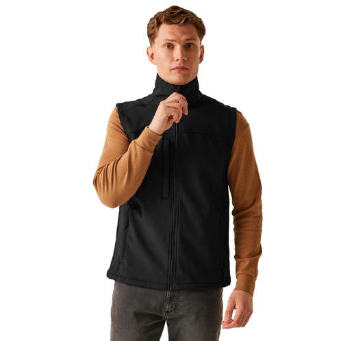 -25% Regatta  Regatta Flux softshell bodywarmer voor volwass, Kleding | Heren, Bodywarmers, Zwart, Nieuw, Verzenden
