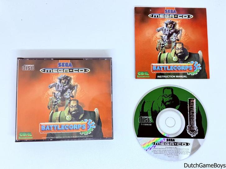 Sega Mega CD - Battlecorps, Spelcomputers en Games, Games | Sega, Gebruikt, Verzenden