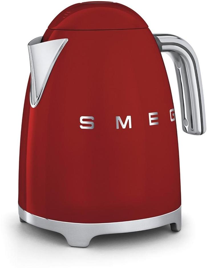 Smeg KLF03RDEU waterkoker rood, Witgoed en Apparatuur, Waterkokers, Nieuw, Verzenden