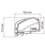 Fiamma F80S 400 Titanium-Royal Grey, Caravans en Kamperen, Ophalen of Verzenden, Nieuw