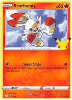Scorbunny 16/25 Promo 25TH ANNIVERSARY MC DONALDS, Hobby en Vrije tijd, Verzamelkaartspellen | Pokémon, Ophalen of Verzenden, Nieuw