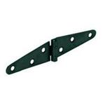 GB Staartheng - 100x30x1,75mm - staal zwart epoxy, Doe-het-zelf en Verbouw, Hang- en Sluitwerk, Ophalen of Verzenden, Nieuw