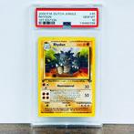 Pokémon Graded card - 1st Edition Jungle - Rhydon 45 -, Hobby en Vrije tijd, Verzamelkaartspellen | Pokémon, Nieuw
