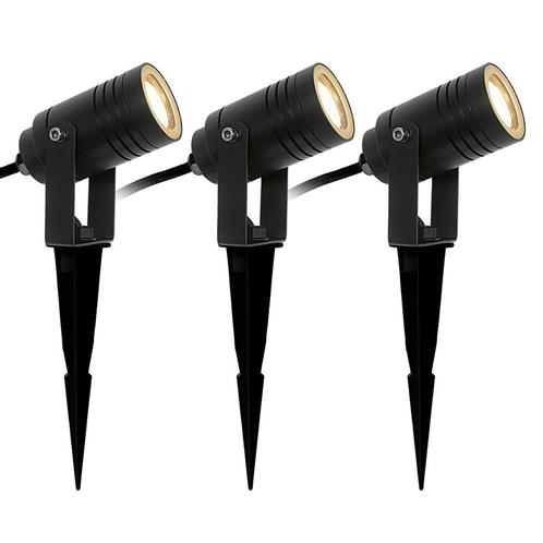 Beamy S tuinspot 3 stuks Tuinverlichting Tuinspots, Tuin en Terras, Buitenverlichting, Minder dan 50 watt, Nieuw, Aluminium, Vloerlamp
