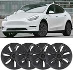 TESLA MODEL Y - WIELDOPPEN SET 7 SPOKE MAT ZWART 19INCH, Ophalen of Verzenden, Nieuw