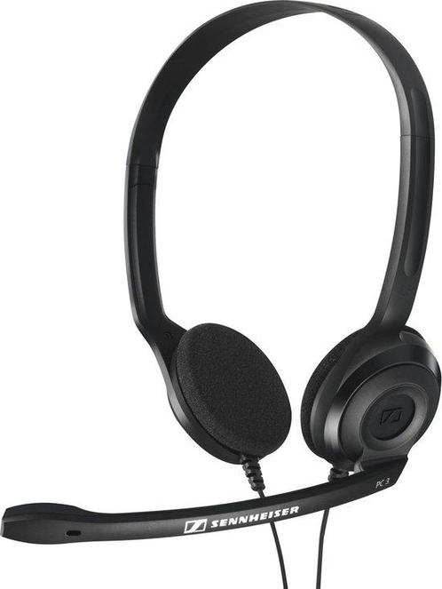 Sennheiser PC 3 Chat - On-ear headset - Zwart, Audio, Tv en Foto, Koptelefoons, Verzenden