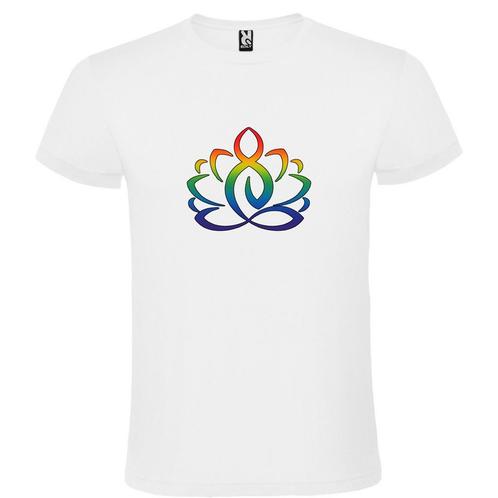 Boeddha en lotusbloem full Color, Kleding | Heren, T-shirts, Overige kleuren, Nieuw, Overige maten, Verzenden