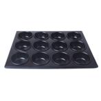 Aluminium antikleef bakvorm | 12 muffins, Verzenden