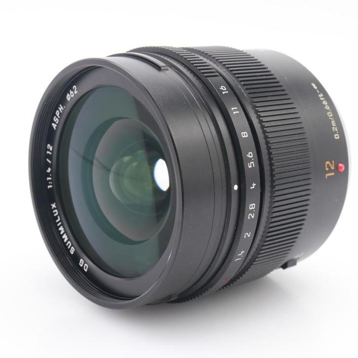 Panasonic MFT 12mm F/1.4 Leica DG Summilux ASPH, Audio, Tv en Foto, Fotocamera's Digitaal, Gebruikt, Overige Merken, Verzenden