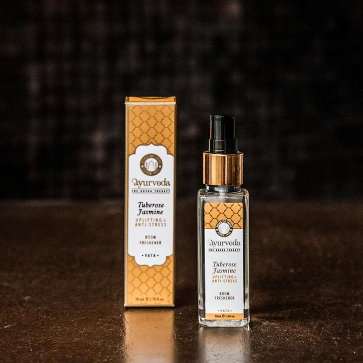 Song of India - Roomspray Vata Tuberoos Jasmijn - 50 ml -, Huis en Inrichting, Woonaccessoires | Overige, Ophalen of Verzenden