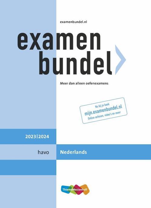 Examenbundel havo Nederlands 20232024 9789006648270, Boeken, Studieboeken en Cursussen, Zo goed als nieuw, Verzenden