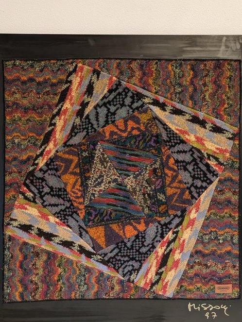 Missoni - Wandtapijt - 85 cm - 85 cm, Antiek en Kunst, Curiosa en Brocante