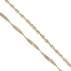 Halsketting - 18 karaat Geel goud, Sieraden, Tassen en Uiterlijk, Nieuw