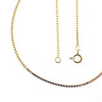 Gouden Venetiaanse ketting | 38 - 43 cm (gouden ketting), Ophalen of Verzenden, Gebruikt, Overige kleuren, Goud