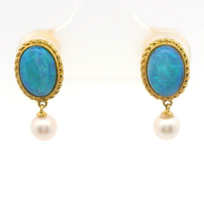 Zonder Minimumprijs - Hangoorbellen - 18 karaat 18K gouden, Sieraden, Tassen en Uiterlijk, Antieke sieraden