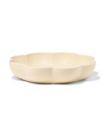 HEMA Schaal 30x6cm keramiek bloemvorm zand korting, Verzenden, Nieuw