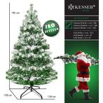 Kunstkerstboom - 180 cm hoog  - 780 takken - groen met, Diversen, Kerst, Verzenden, Nieuw