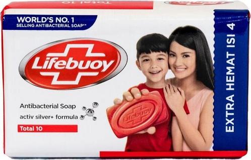Lifebuoy Antibacteriële Zeep blokje Rood - 100 gr, Sieraden, Tassen en Uiterlijk, Uiterlijk | Lichaamsverzorging, Ophalen of Verzenden