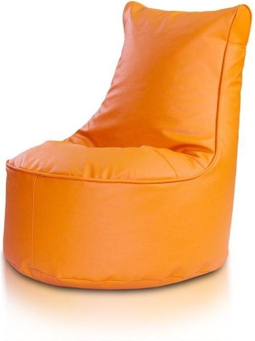 Zitzak kind 75cm oranje kunstleer, Huis en Inrichting, Zitzakken, Nieuw, Ophalen of Verzenden