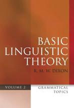 Basic Linguistic Theory Vol 2 Grammatica 9780199571086, Verzenden, Gelezen, R. M. W. Dixon
