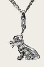 Zilveren Beagle hanger en/of bedel, Verzenden, Nieuw