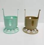 Houder voor drinkfles mijnlamp - Groen - Voedersilo, Dieren en Toebehoren, Verzenden, Nieuw