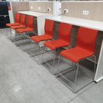 Ahrend 370 halfhoge design krukken - oranje stof - 61 cm zit, Huis en Inrichting, Ophalen of Verzenden, Nieuw