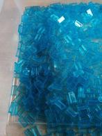 Lego Stenen - Partij van 1000 Trans Lichtblauw 1x2 platte, Nieuw